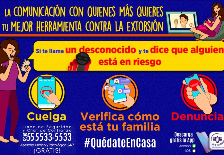EXTORTION IN MEXICO CITY DECREASES BY 76 PERCENT 